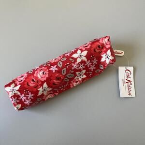 Cath Kidston Red Flowers Small Pencil Case NWT